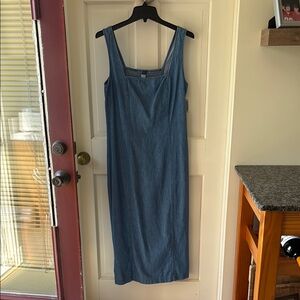 Denim Sleeveless Dress